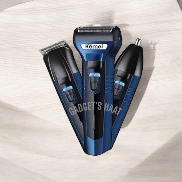Kemei KM 6330 Hair Trimmer 3 in 1 - Image 2