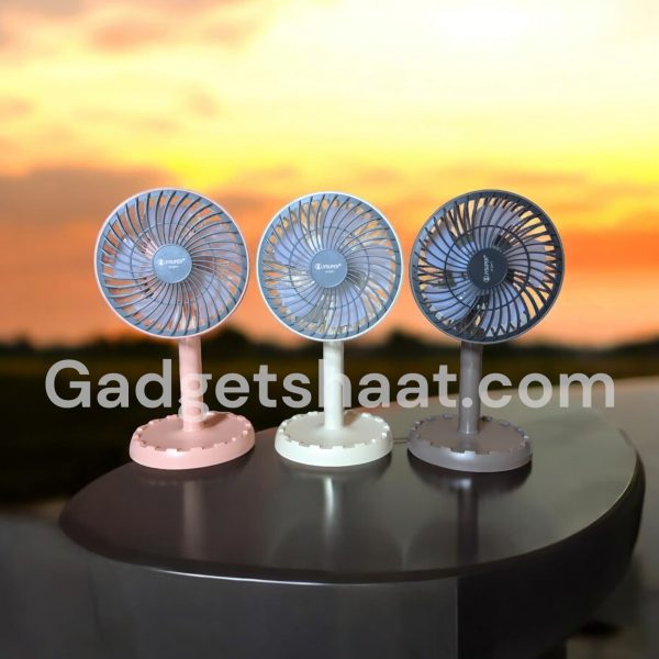 JY SUPER JY-2217 Rechargeable Mini Table Fan - Image 2