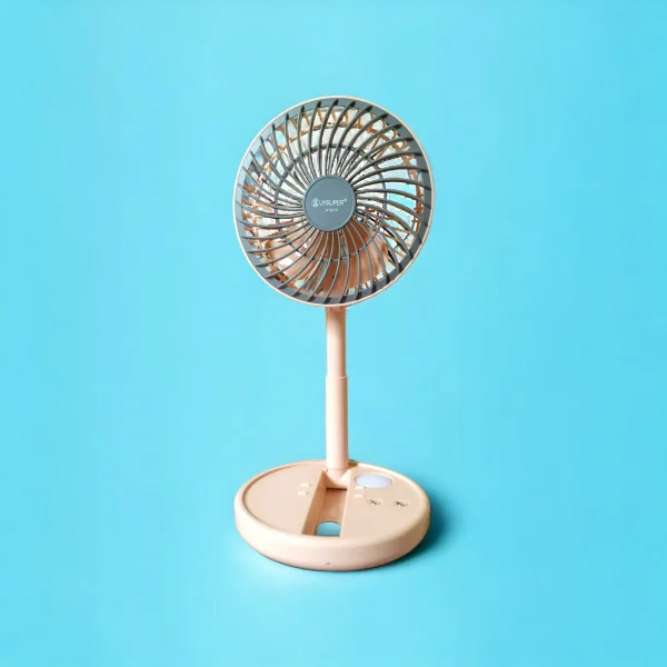 JY SUPER JY-2215 Rechargeable Mini Table Fan - Image 3