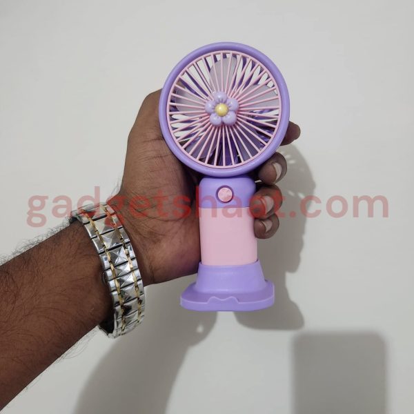 Rechargeable Mini Hand Fan - Image 3
